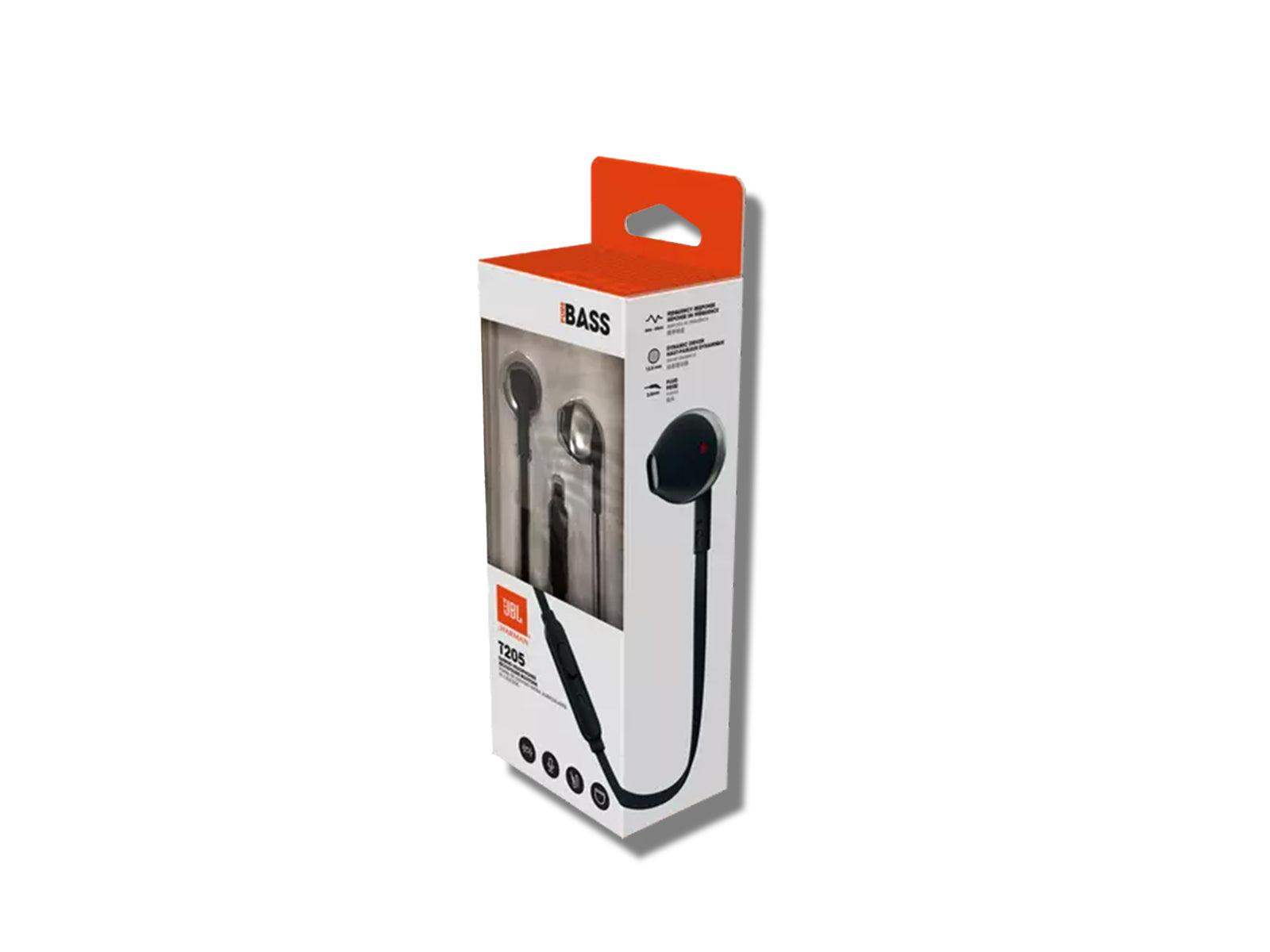 JBL - JBL Harman Tune 205 Wired In-Ear Headphones