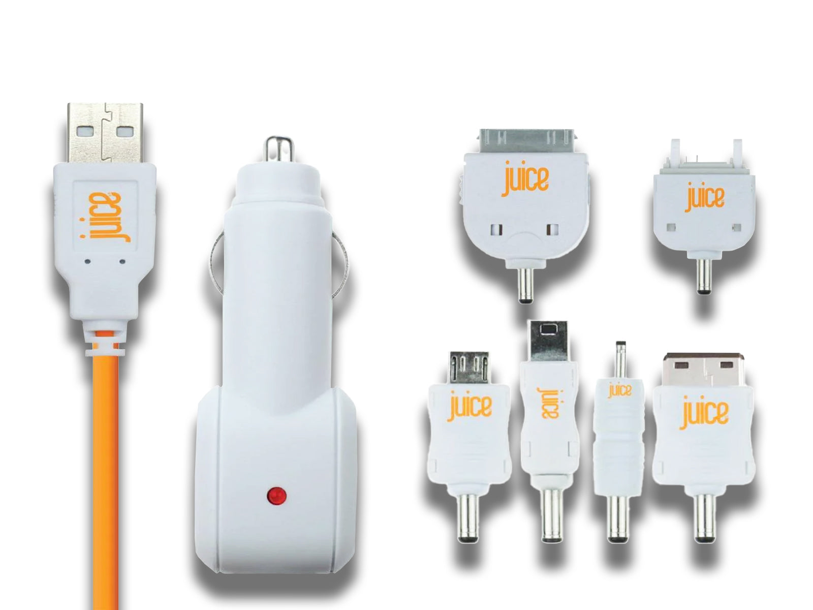 Juice Multi Tip InCar Charger for Apple and Samsung