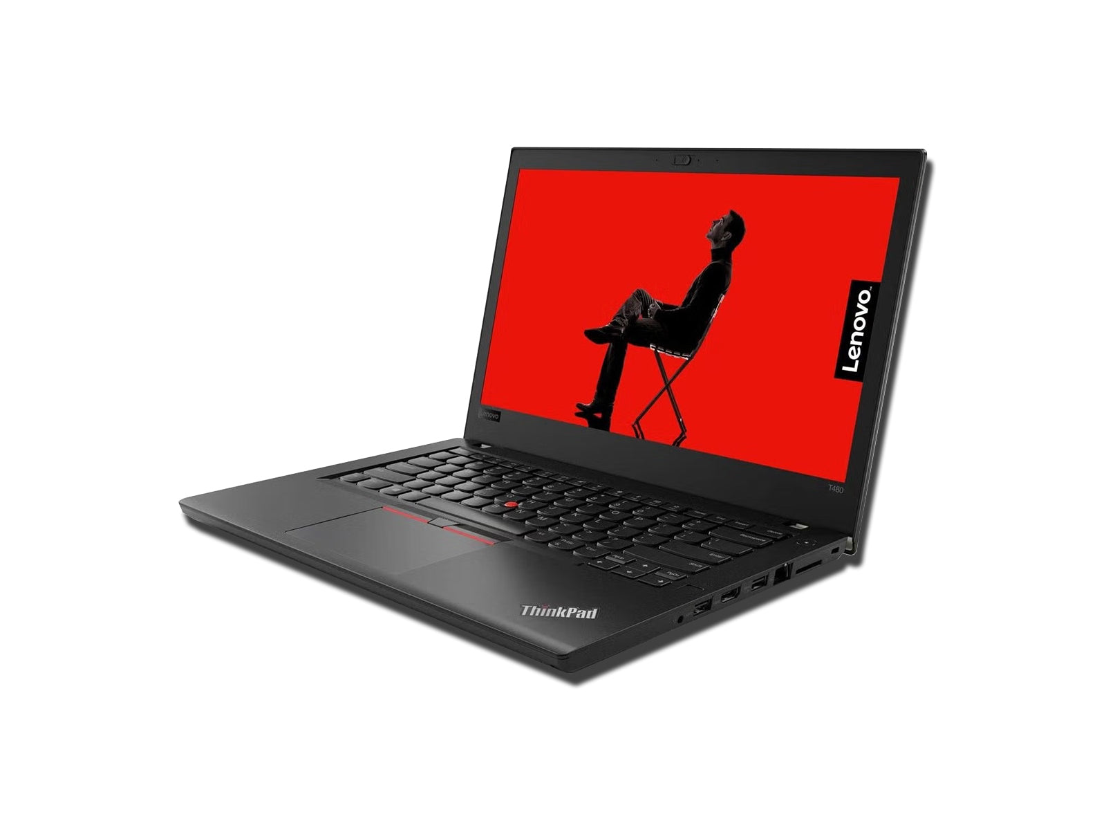 Lenovo ThinkPad T480s Front Angled View