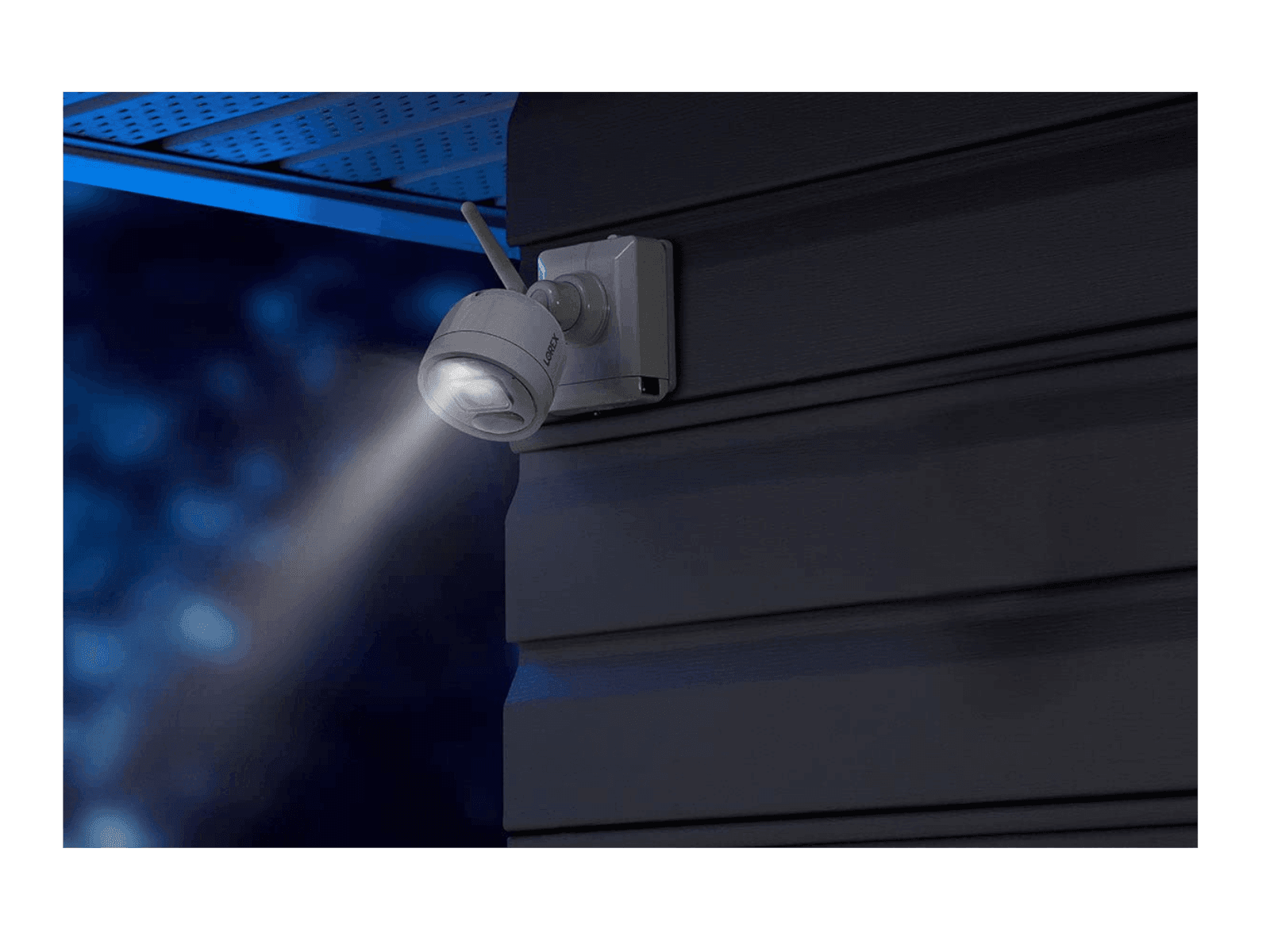 Lorex - Lorex 2K Security Camera System With Active Deterrence & Person Detection