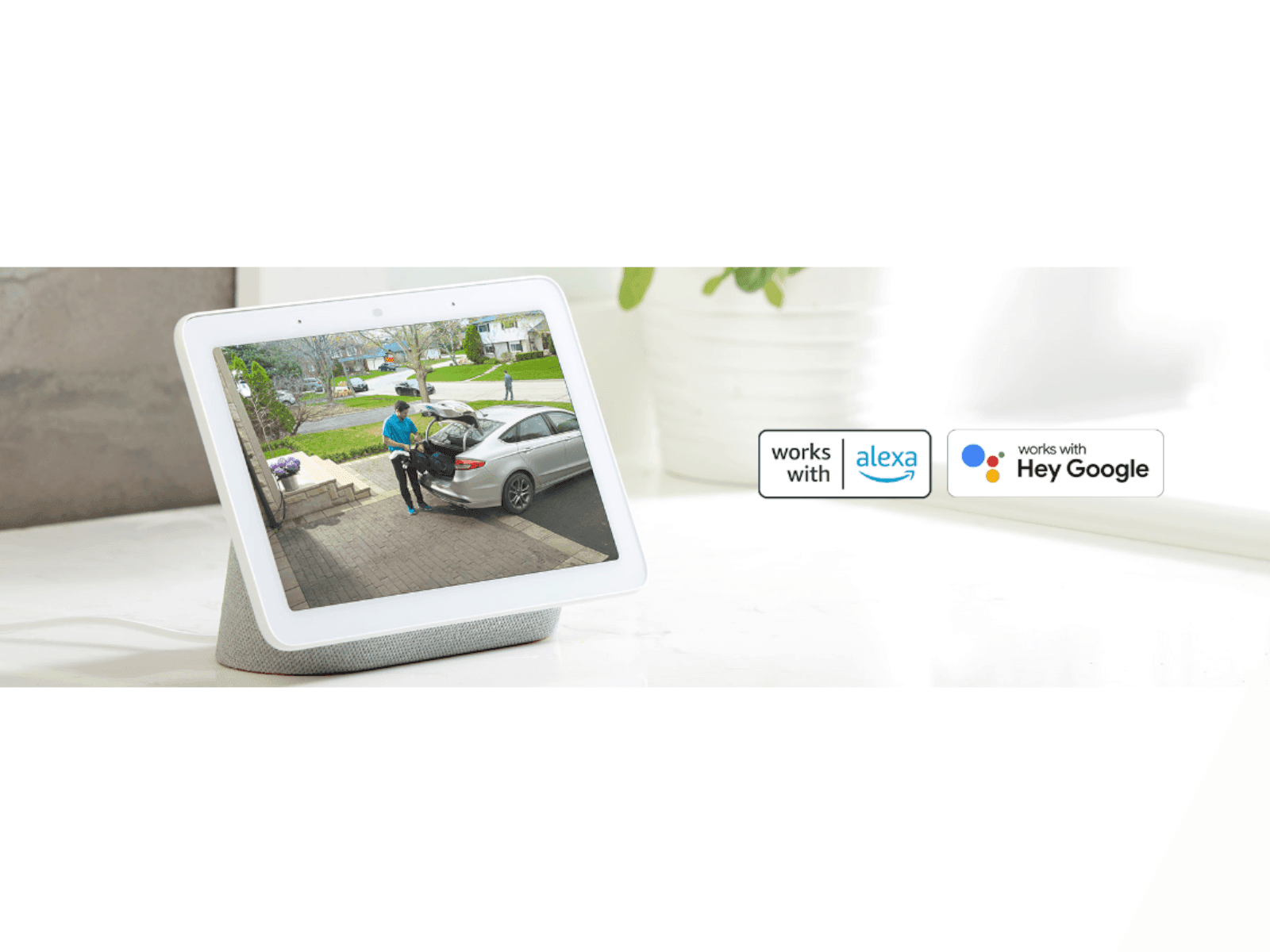 Lorex - Lorex 2K Security Camera System With Active Deterrence & Person Detection