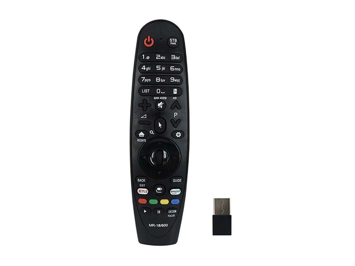 TekEir - Replacement Remote For LG Universal TVs