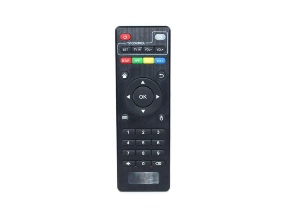 Overhead view of the Tekeir Replacement MXQ Remote Control