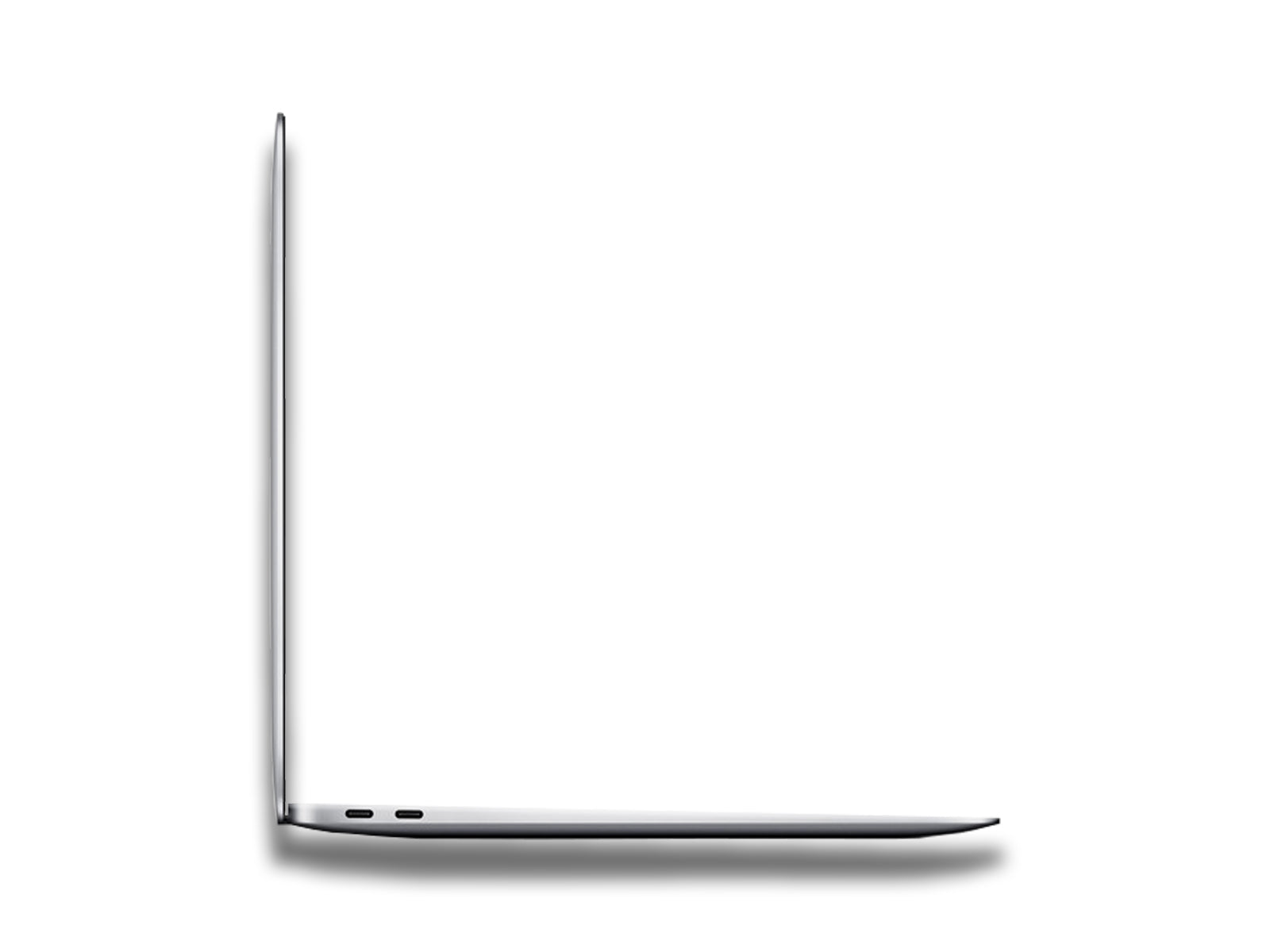 Apple MacBook Air 2020 In Silver Left Side