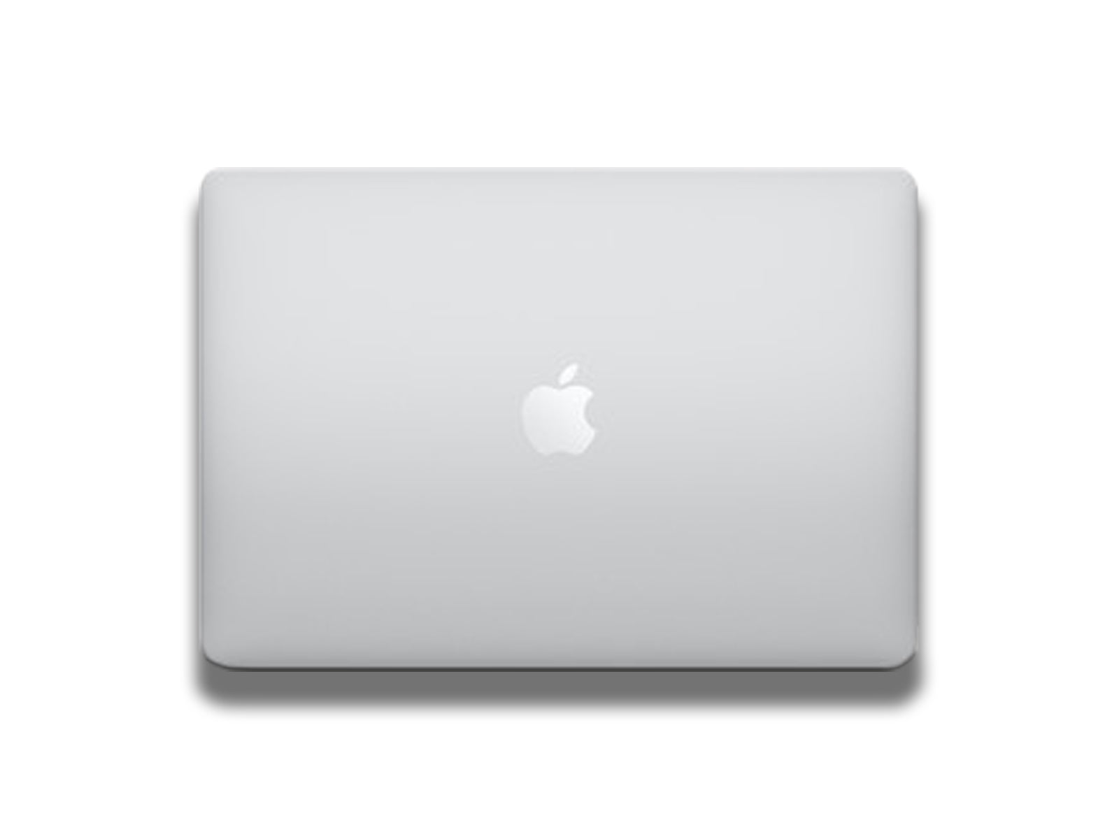 Apple MacBook Air 2020 In Silver Overhead