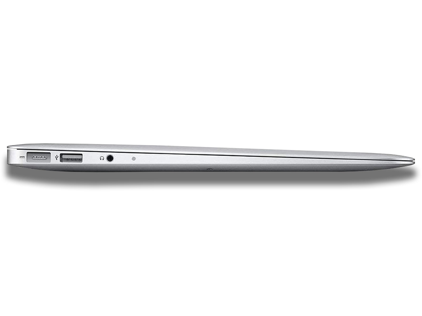 Image shows a side view of the Apple MacBook Air