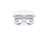 Overhead View of the AirPods 3rd gen in the lightning charging case
