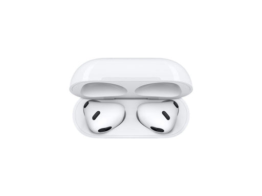 Overhead View of the AirPods 3rd gen in the lightning charging case