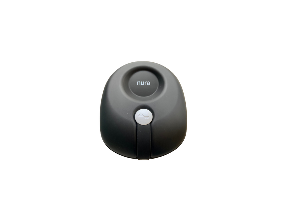 Photo showing headphone case nura isolated
