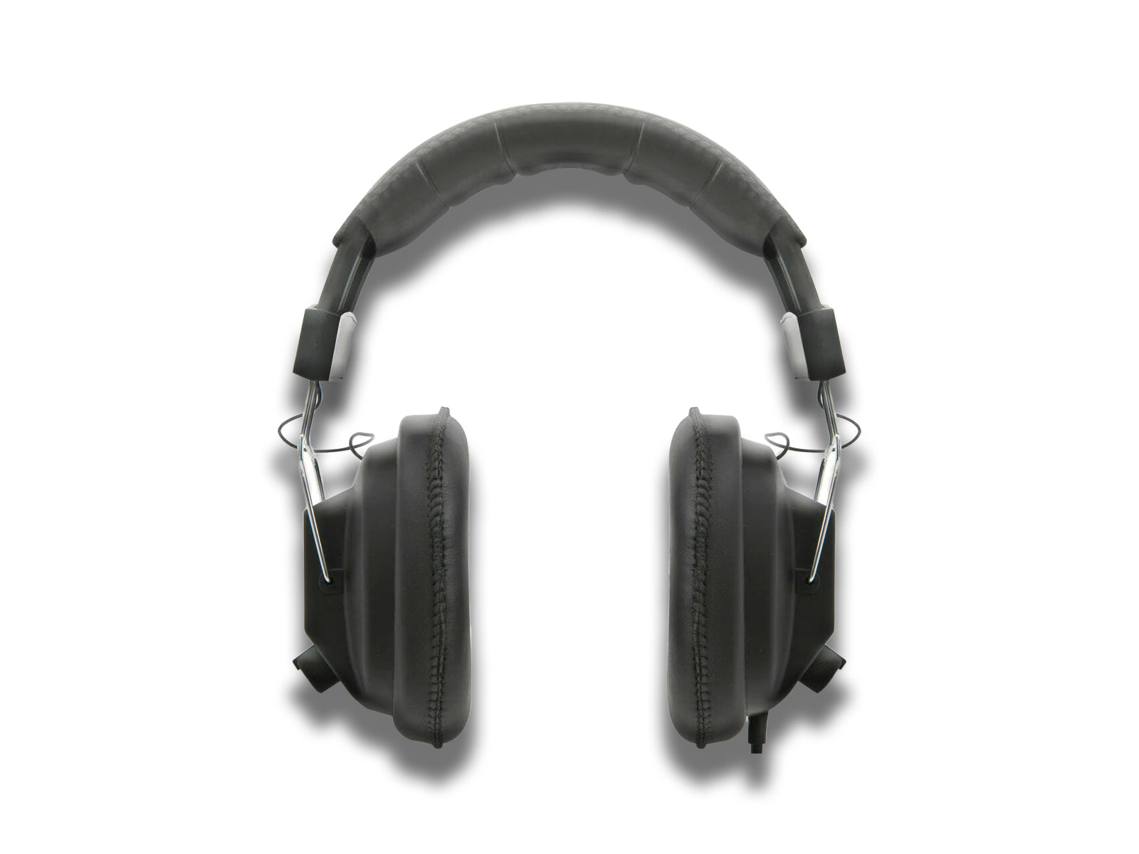 Picture-of-the-Professional-Headphones-With-Independent-R_L-volume-controls-AV-Link-on-the-white-background