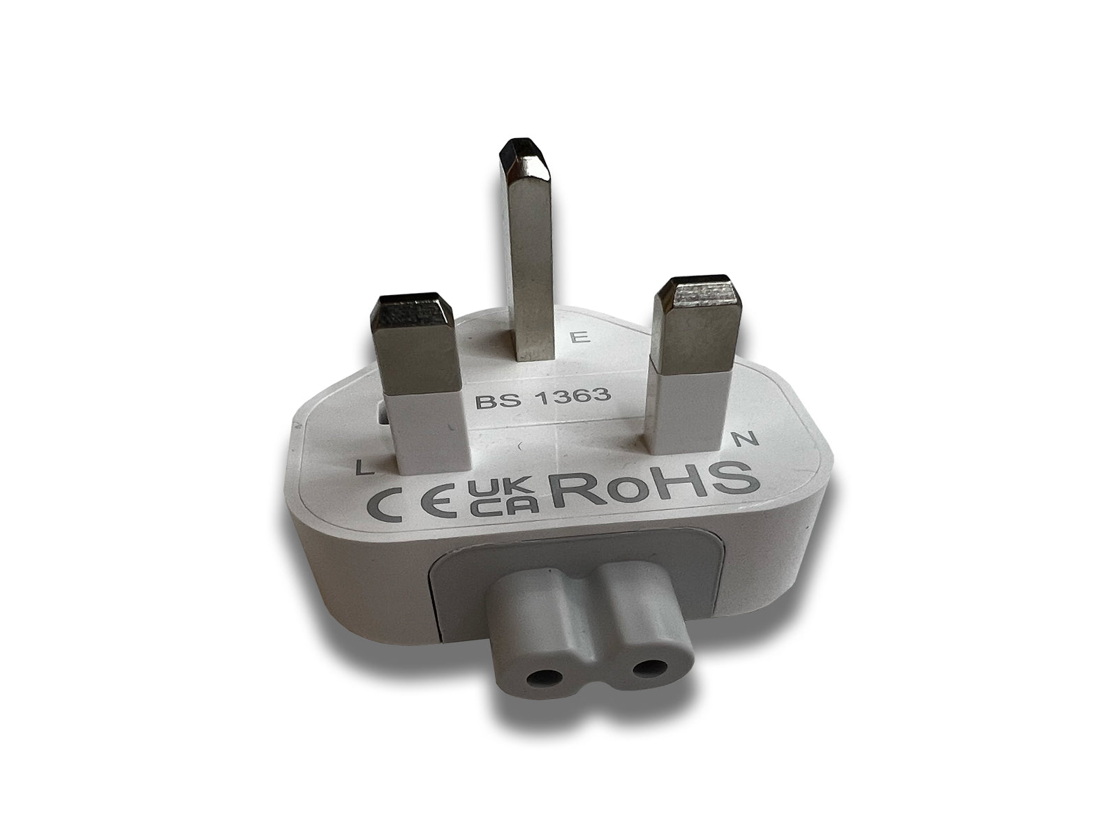 Picture-of-the-UK-plug-on-the-white-background