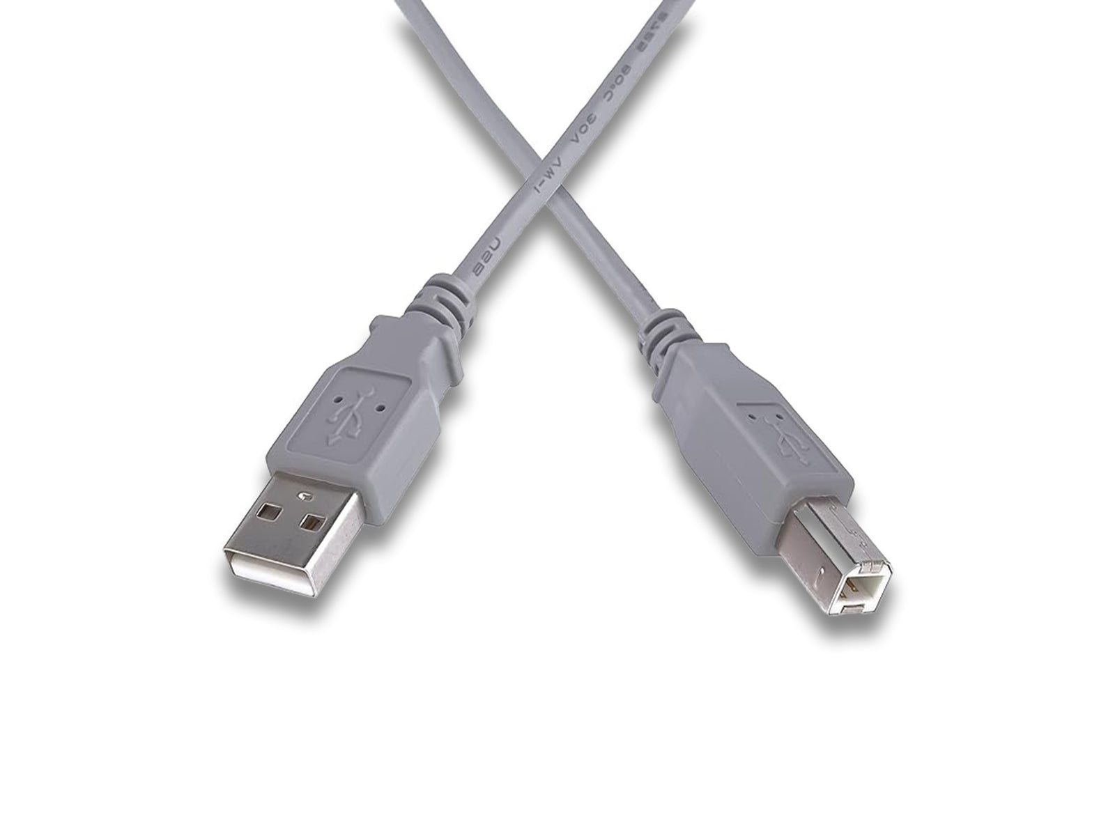 Printer Cable with USB Type A & Male USB Type B Showing Durability 