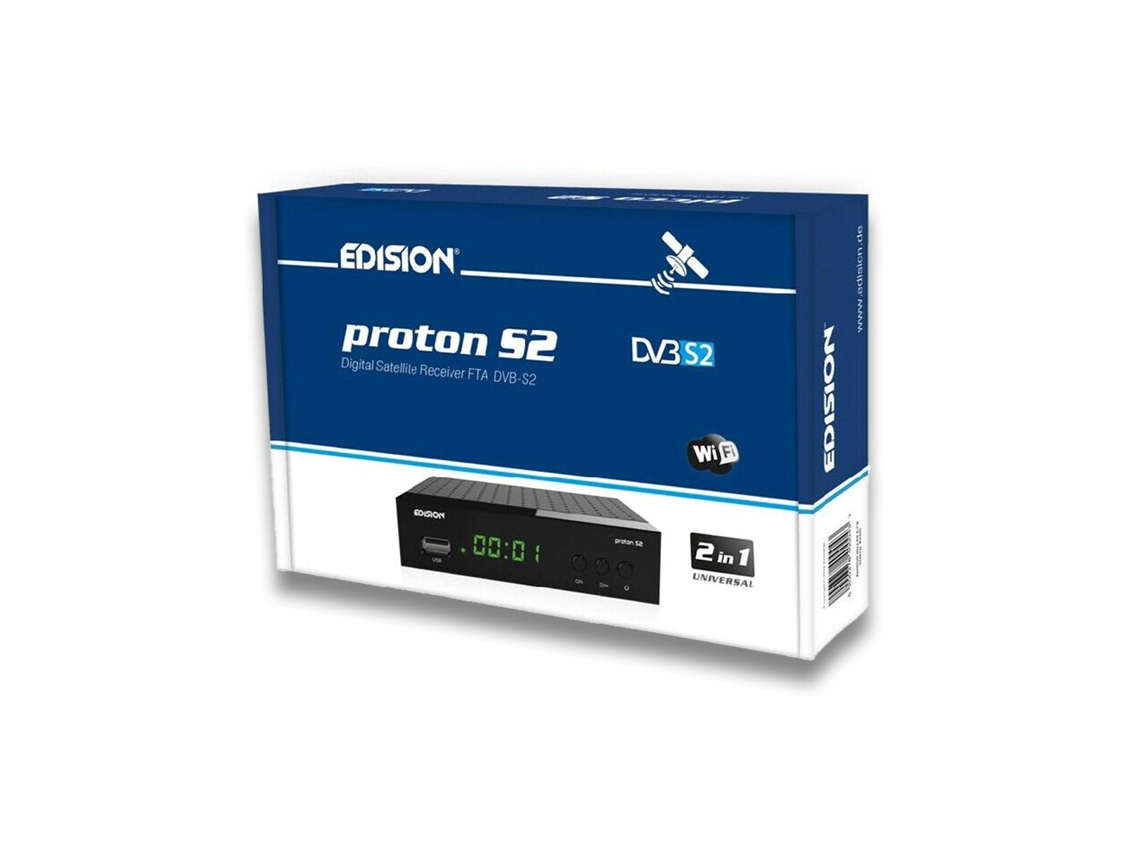 Edision Proton S2 Box Side