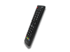 Right side image of the universal remote control on the white background