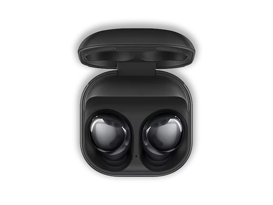 Samsung Buds Pro Black top view open case