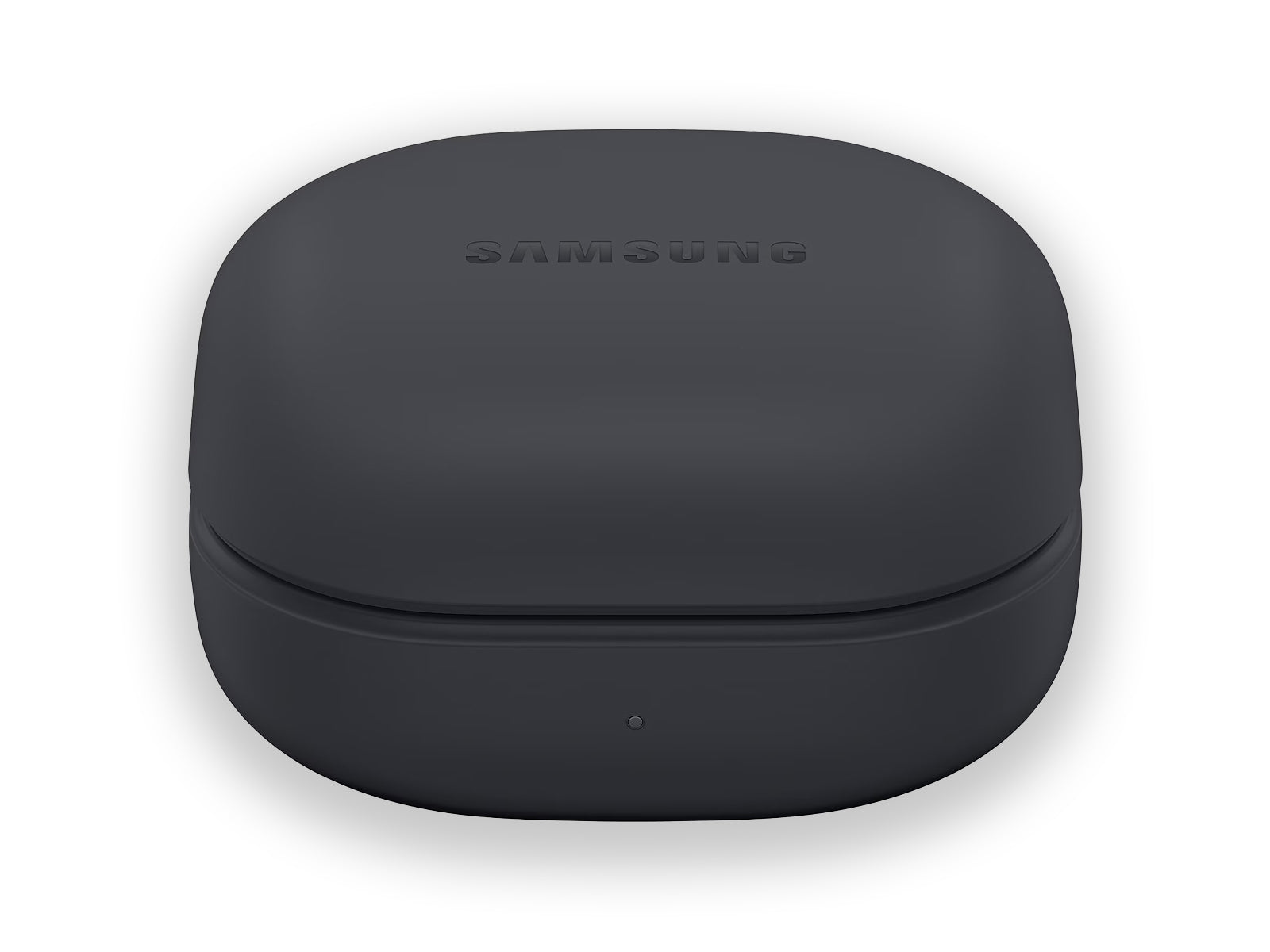 Samsung Galaxy Buds Pro 2 Graphite case closed top front view