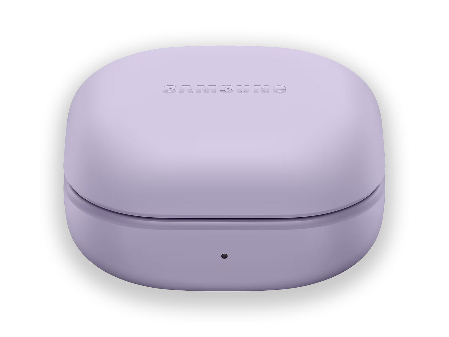 Samsung Galaxy Buds Pro 2 Purple case closed top front view