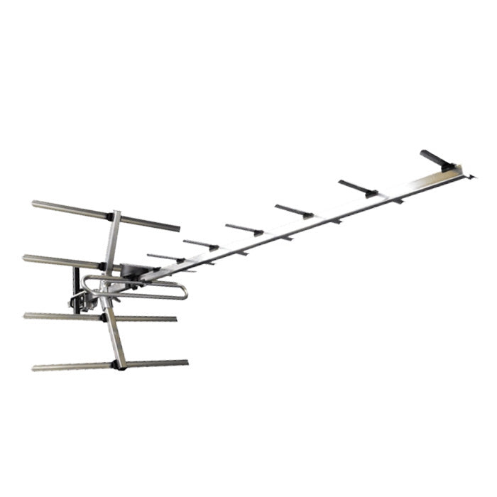Image shows a front angled view of the Saorview UHF TV Aerial Kit (Higher Gain)