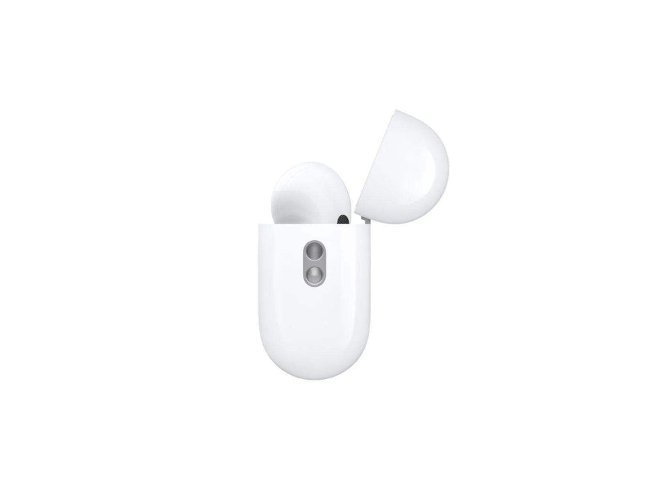 Side view picture on Apple AirPods Pro 2nd Gen with Magsafe Charging Case