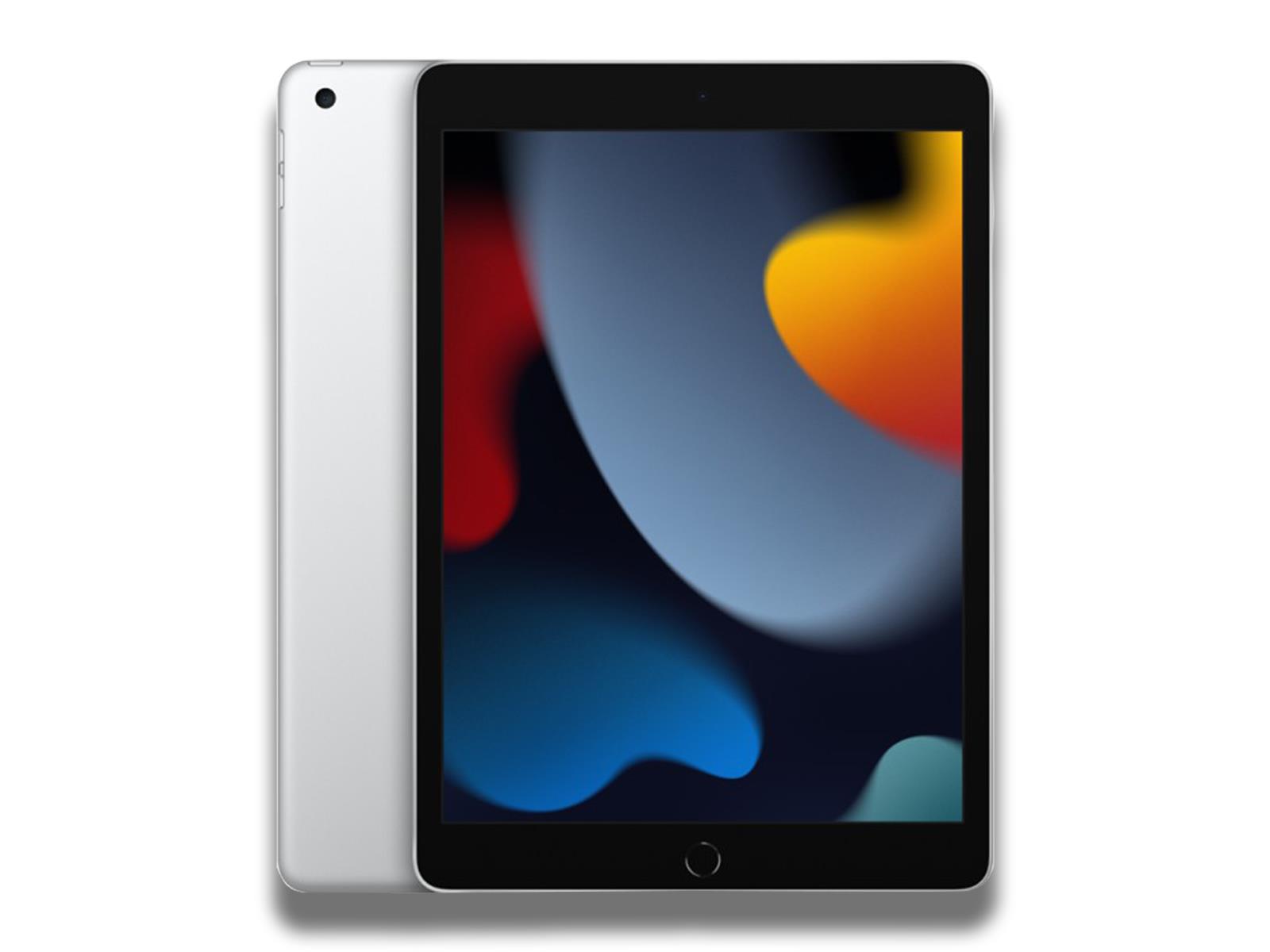 iPad 9 In Silver Front And Back
