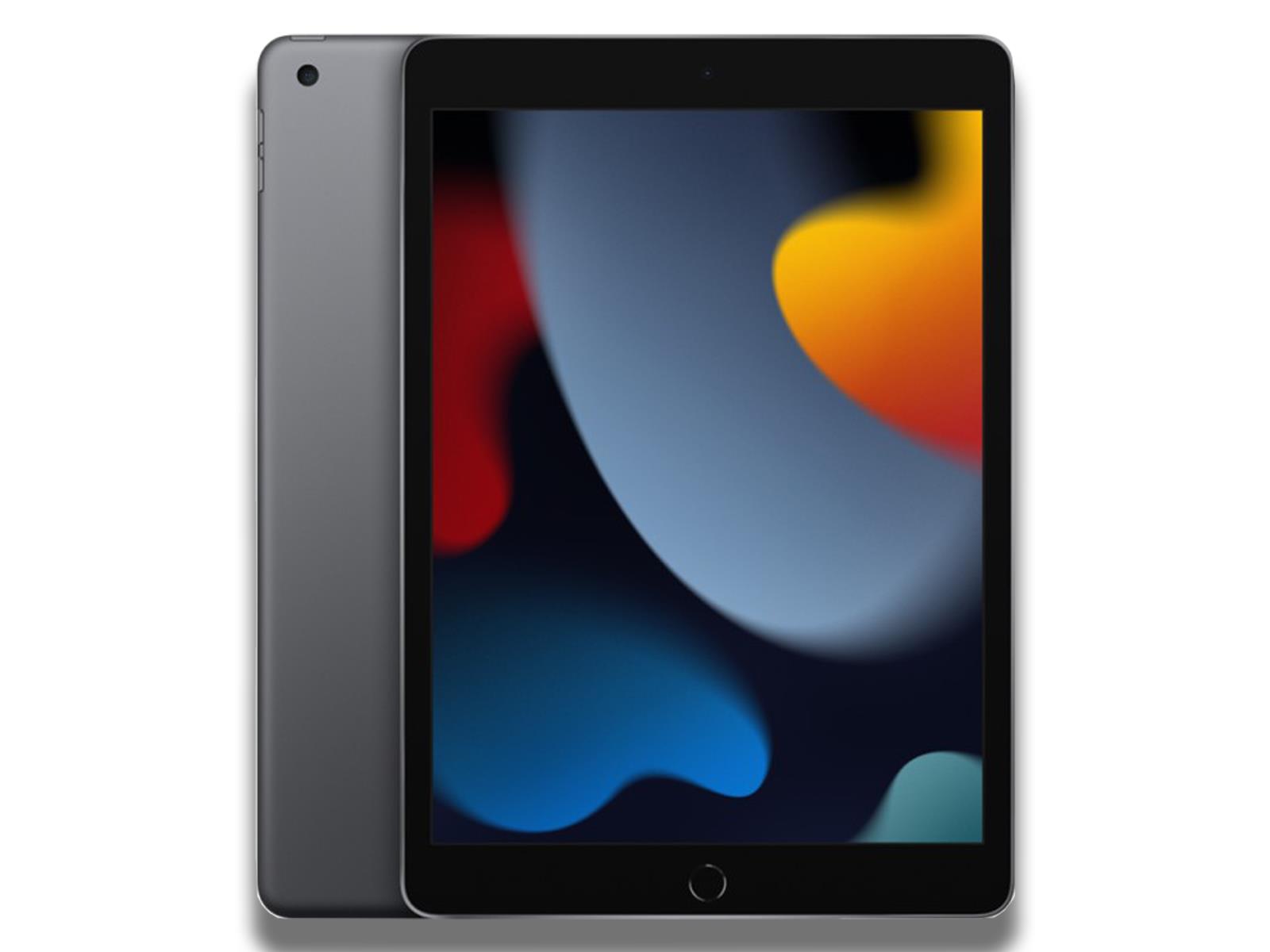 iPad 9 In Space Grey Front And Back