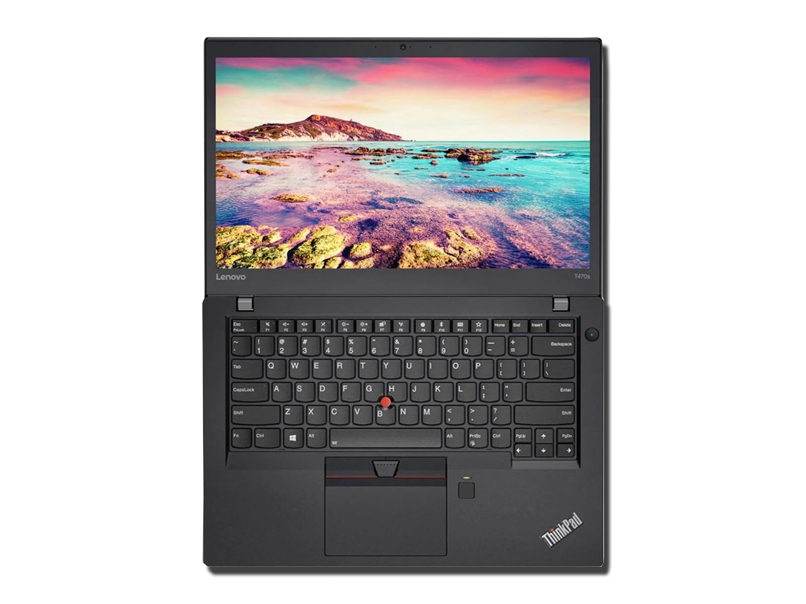 Lenovo ThinkPad T470s Open Top