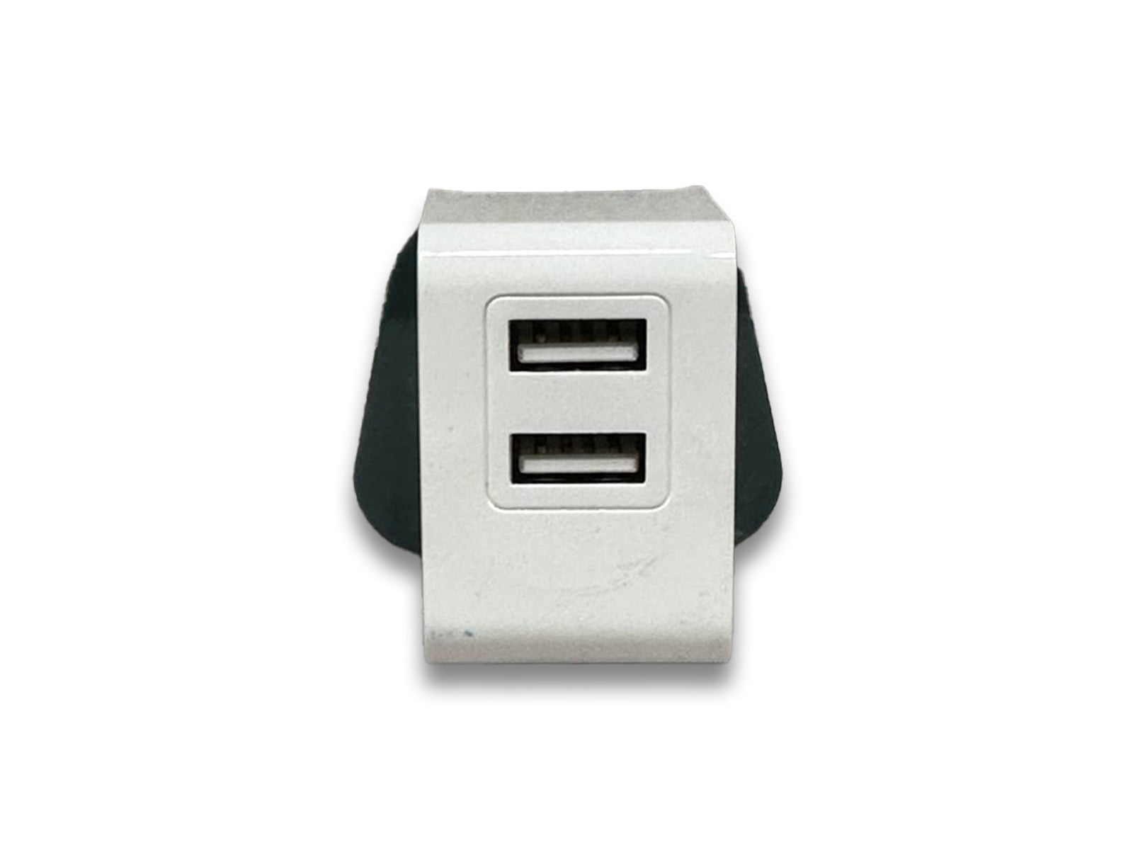 Twin USB Charger Wall Port Front View
