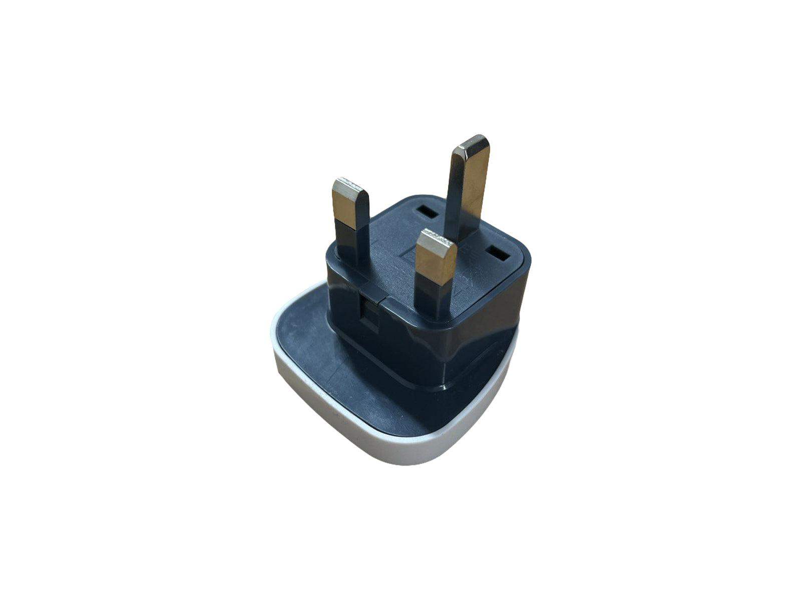 TekEir - US (2-pin) to UK (3-pin) Plug Adapter