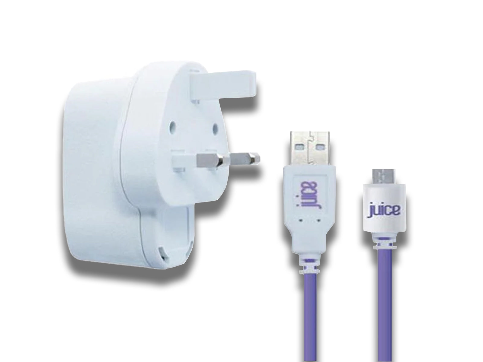 Image shows the Juice Micro USB Wall Charger with 1.5M Cable
