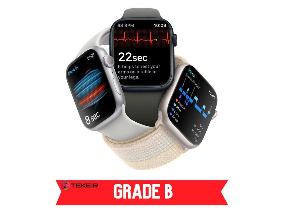 Three Apple Watch Series 8's Grade B