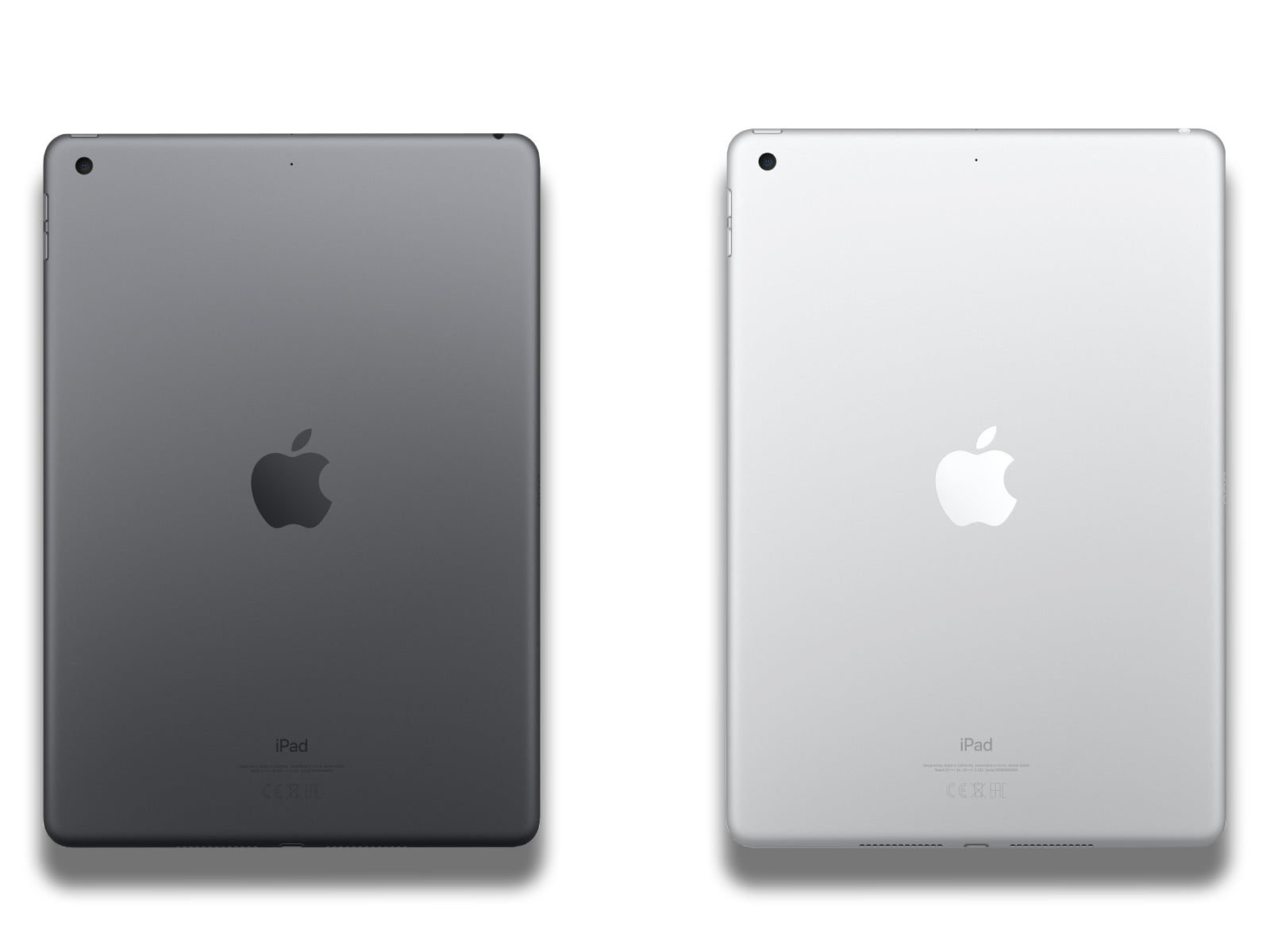 iPad 9 In Space Grey And Silver Back