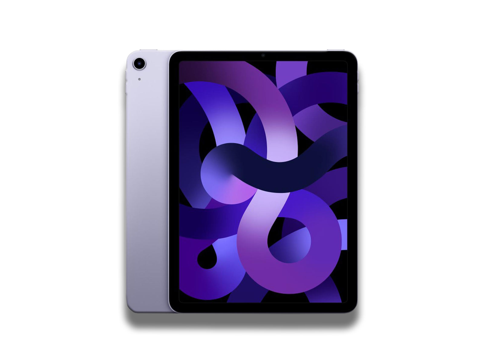 Apple iPad Air 5th Gen In Purple Front And Back