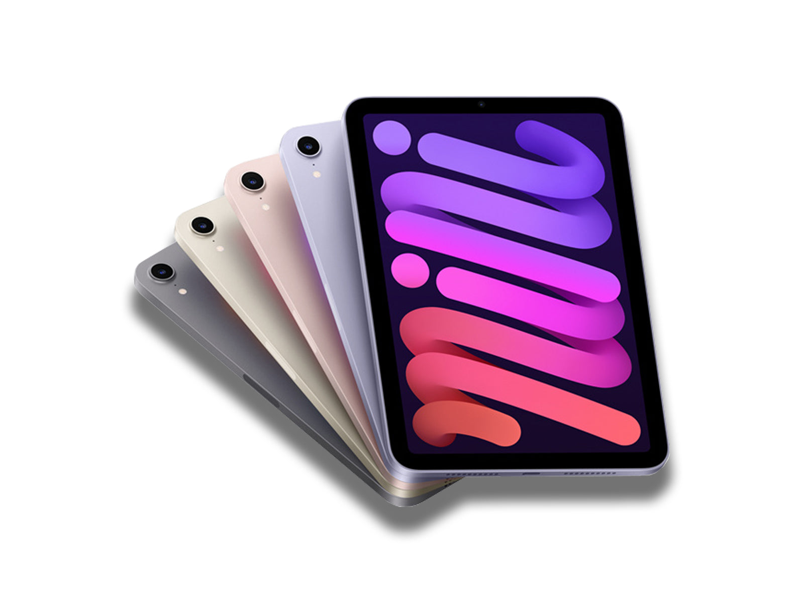 iPad Mini 6 in Space grey, Starlight, Pink, And Purple