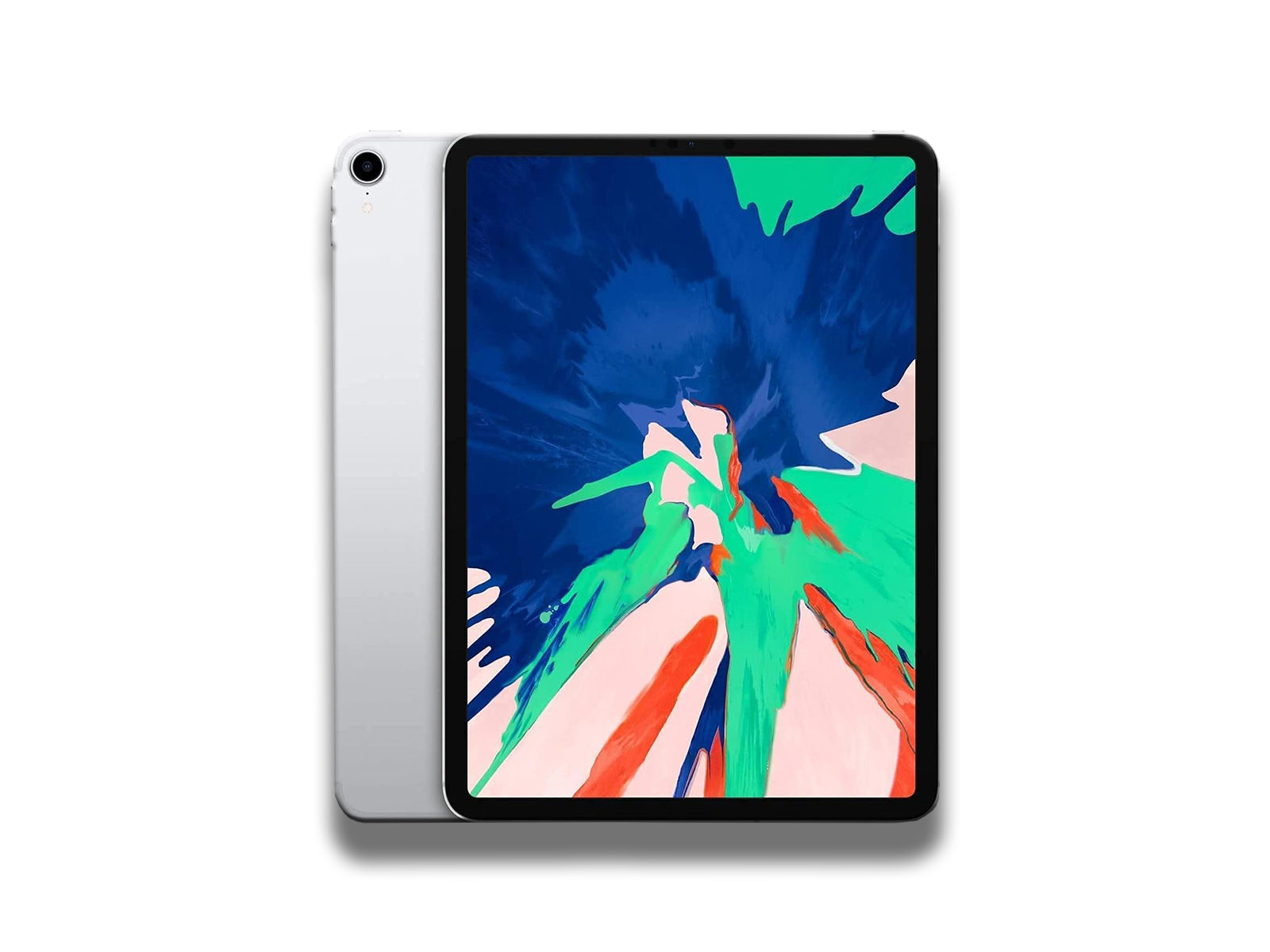 Apple iPad Pro 11-inch 1st Gen In Silver Front And Back