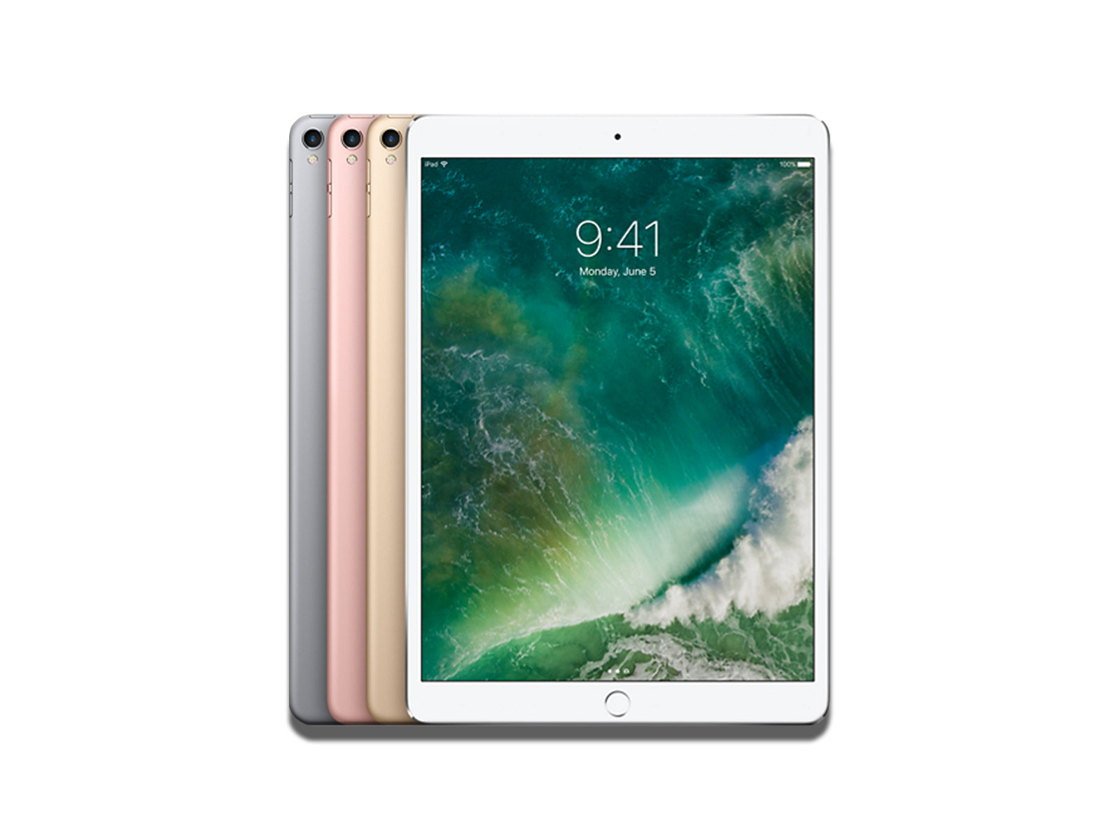 iPad 10.5 Inch 2nd Gen In Colours Silver, Rose Gold And Gold