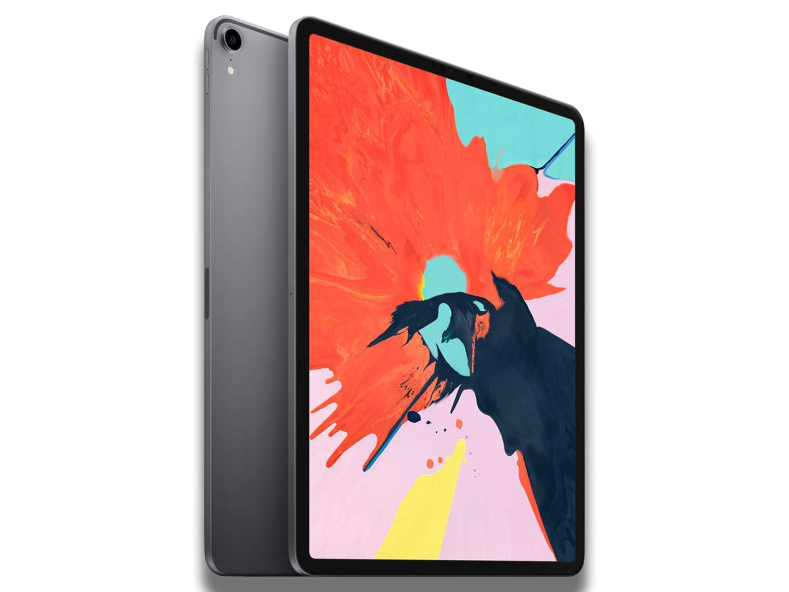 Apple iPad Pro 3rd Generation 12.9-inch angled view of the Space Grey 