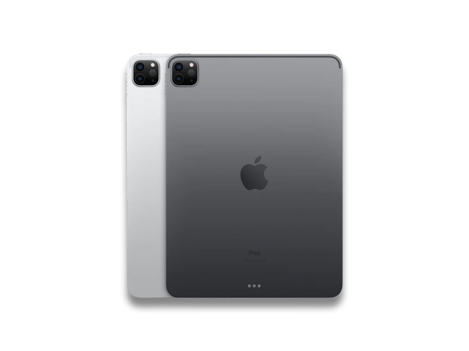 Apple iPad Pro 2nd Gen In White And Space Grey Back