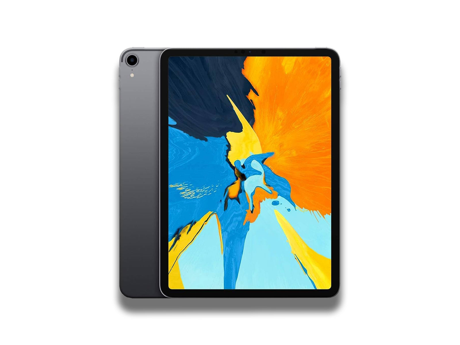 Apple iPad Pro 3rd Gen 12.9-inch In Space Grey Front And Back