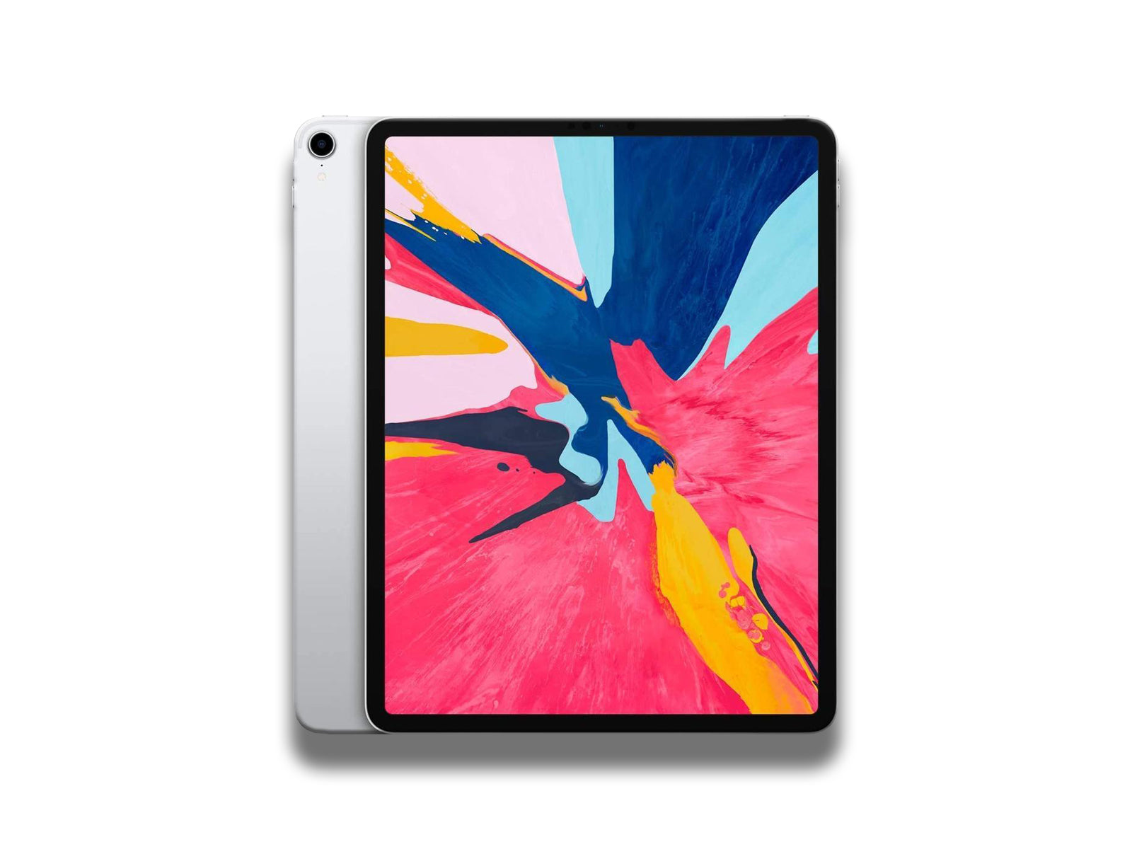 Apple iPad Pro 3rd Gen 12.9-inch In Silver Front And Back