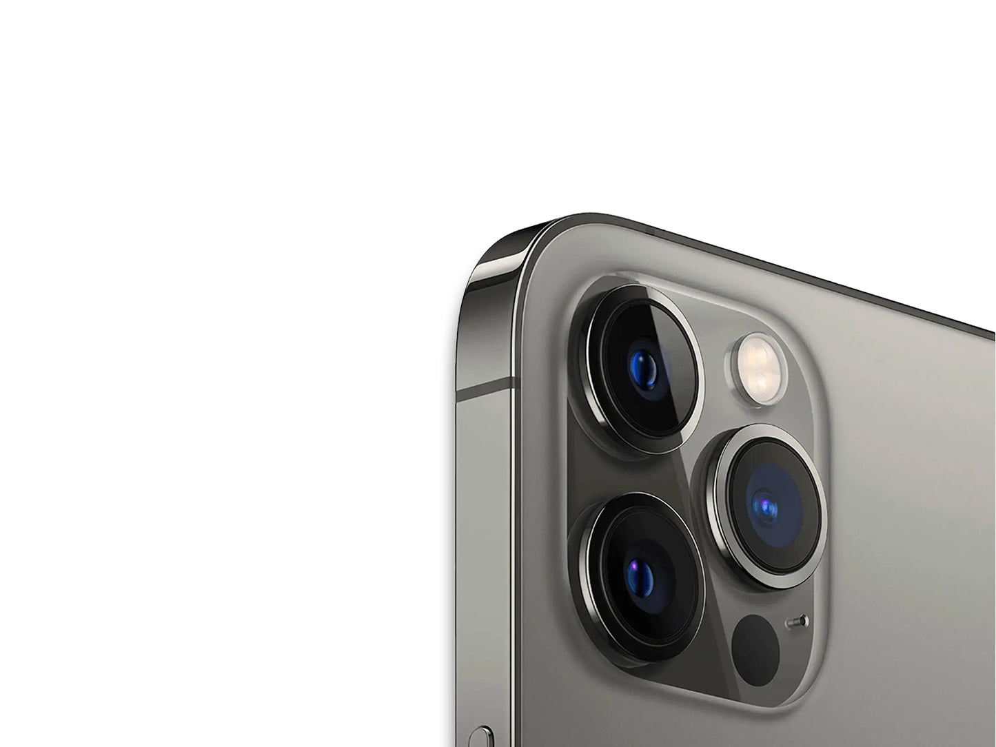 Apple iPhone 12 Pro Graphite Front Camera View