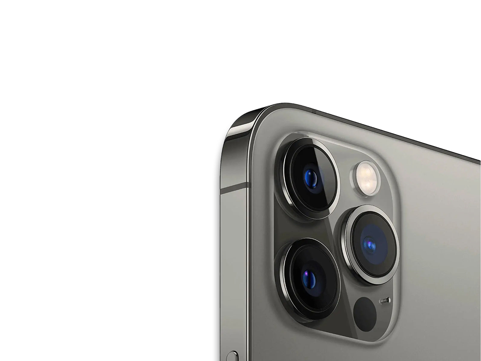 Apple iPhone 12 Pro Graphite Front Camera View