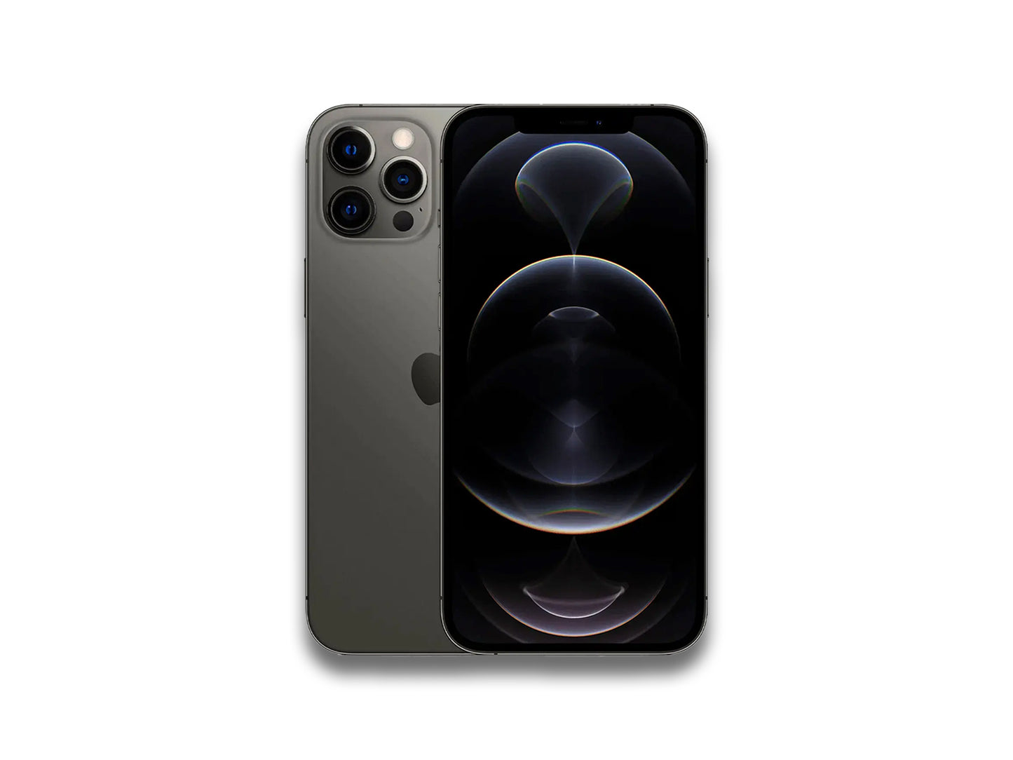 Apple iPhone 12 Pro Graphite Front Back View