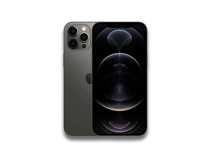 Apple iPhone 12 Pro Graphite Front Back View