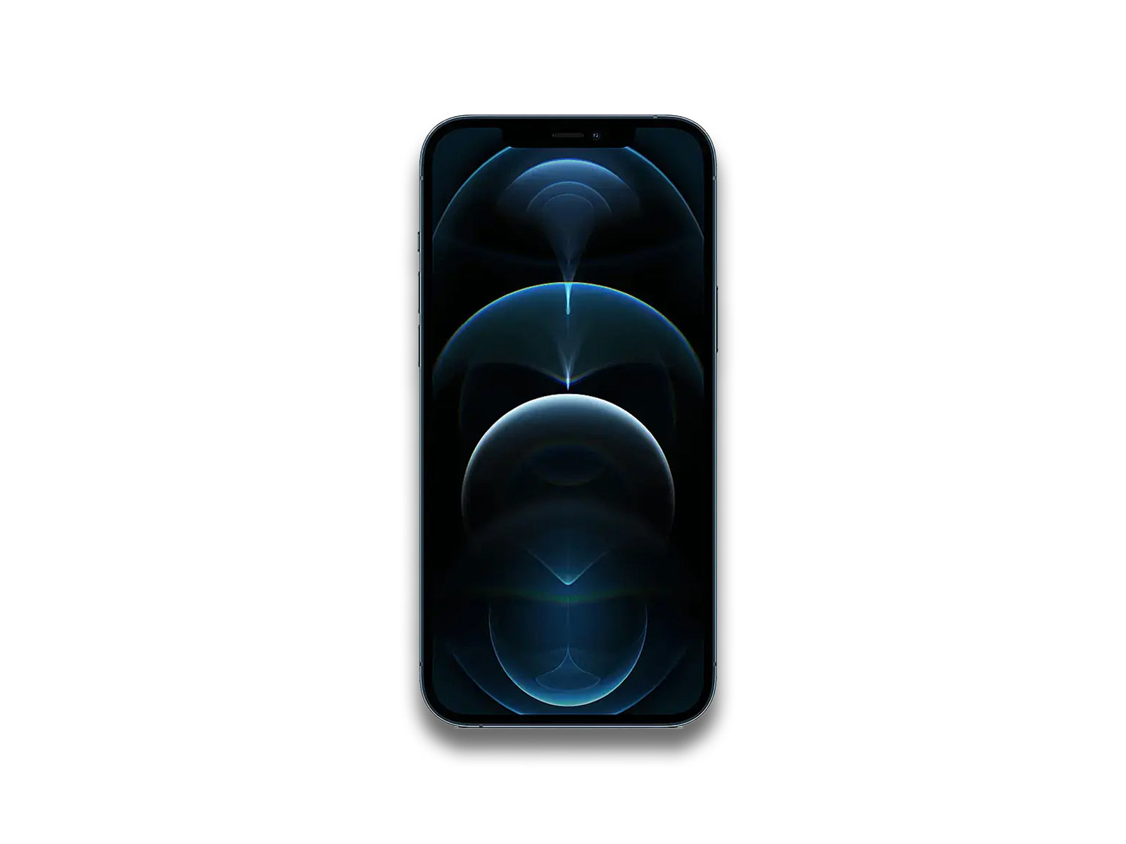 Apple iPhone 12 Pro Blue Front Screen View