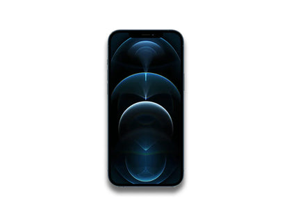 Apple iPhone 12 Pro Blue Front Screen View