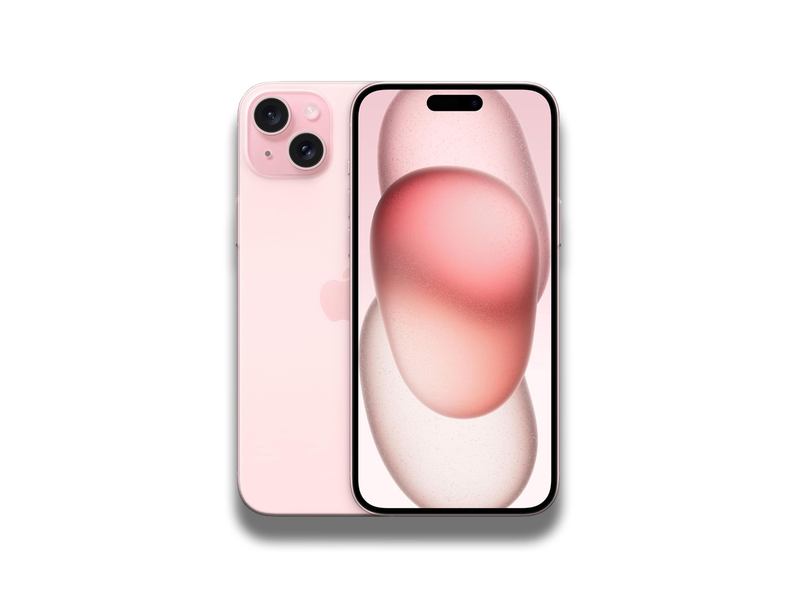 iPhone 15 Plus In Pink Front And Back