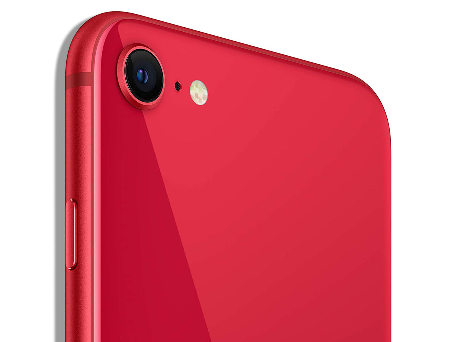 Apple iPhone SE 2020 2nd Generation Camera Close up View in Colour Red