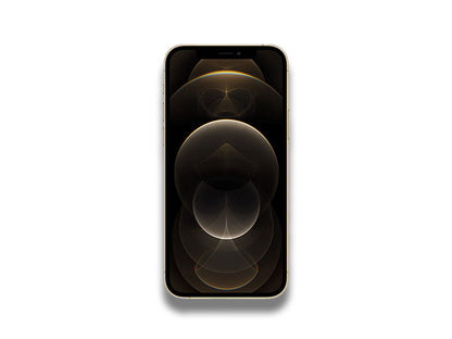 Apple iPhone 12 Pro Gold Front Screen View 