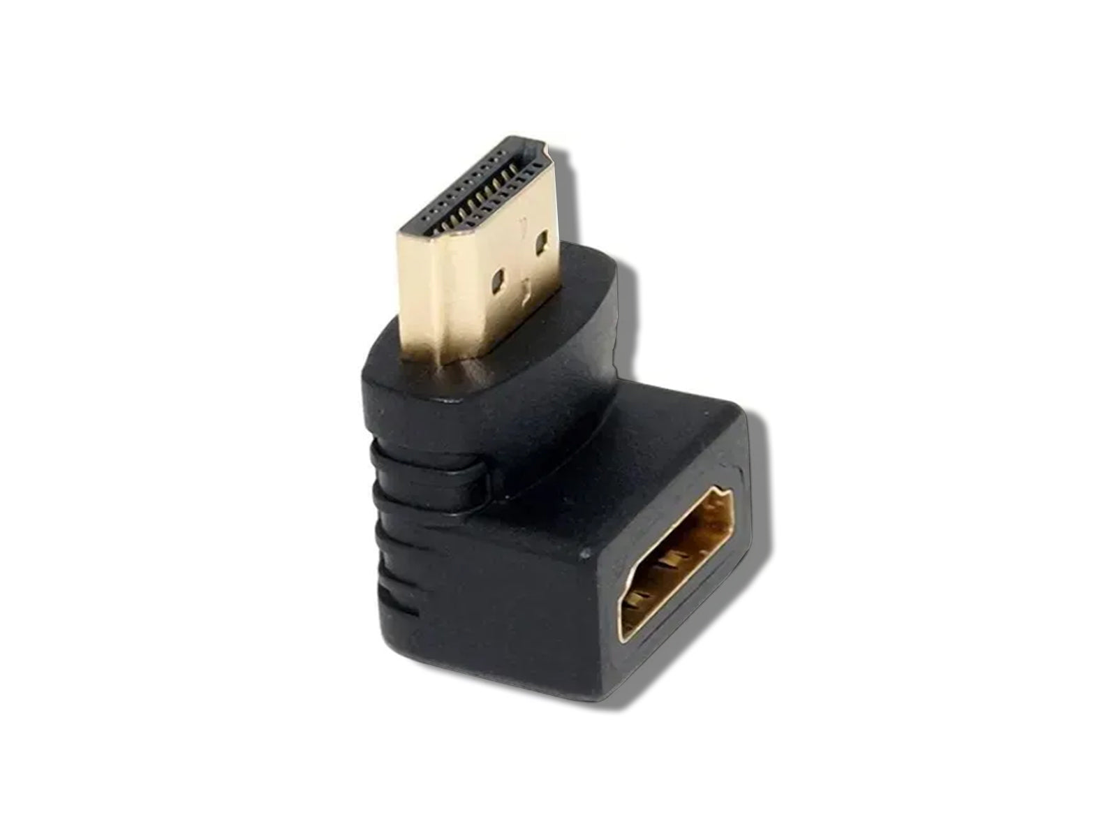 4K Right Angle HDMI 90 Degree Side View