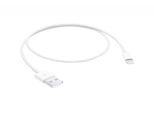 Apple - Apple Lightning to USB 2.0 Cable (MFI Certified) MD819ZM/A